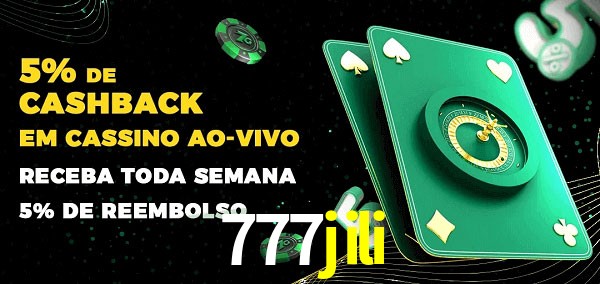 Promoções do cassino ao Vivo 777jili